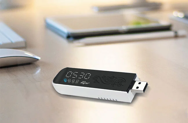 Kommunikation von IAQ Mini CO2 Monitor CM01