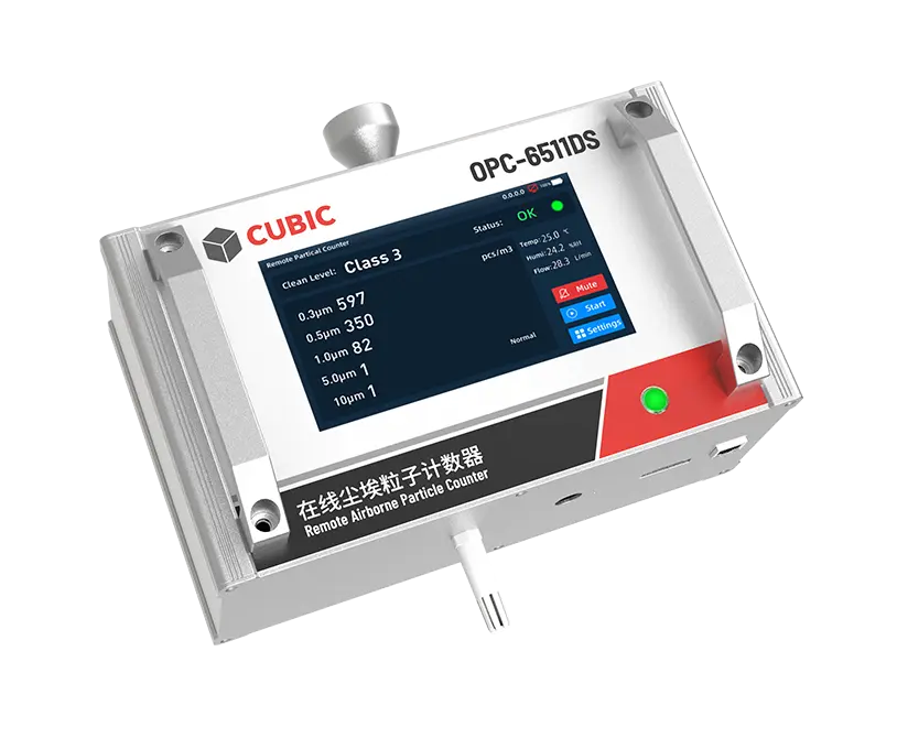 28.3LPM tragbare optische Partikel-Gegen OPC-6511DS