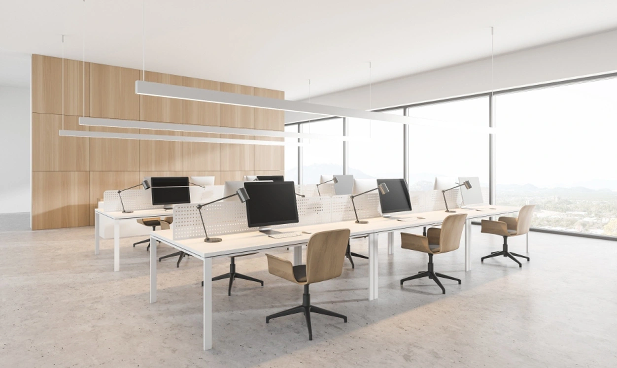 Bürogebäude und Arbeits bereiche
