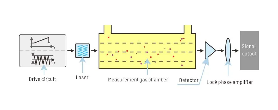 Abstimm bare Dioden lasers pektros kopie